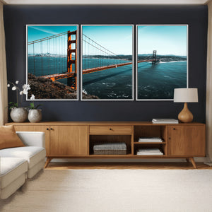 Golden Gate Bridge Wall Art Canvas Print – San Francisco