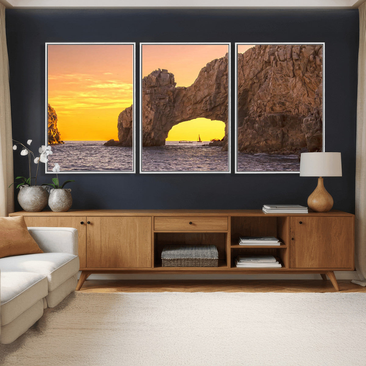 El Arco Cabo San Lucas Ocean Arch Wall Art Canvas Print