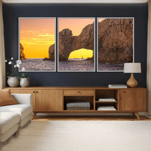El Arco Cabo San Lucas Ocean Arch Wall Art Canvas Print