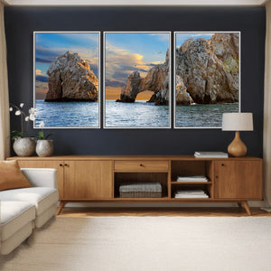 The Arch Cabo San Lucas Ocean Arch Wall Art Canvas Print,