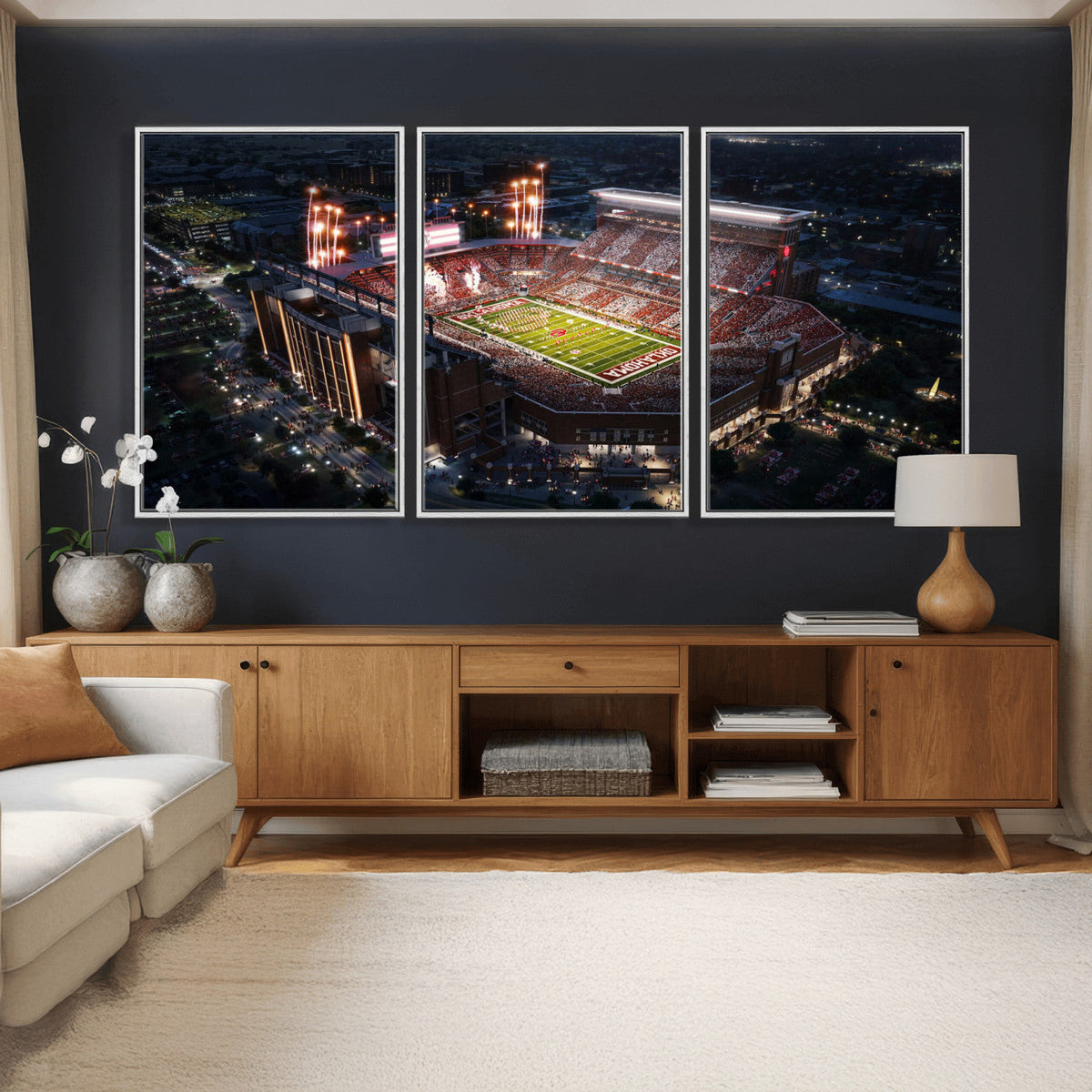 Oklahoma Memorial Stadium - Gaylord Memorial Stadium Wall