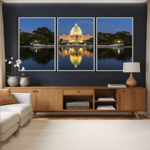 US Capitol Building Wall Art Canvas Print – Washington DC