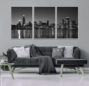 Chicago Wall Art Canvas Print