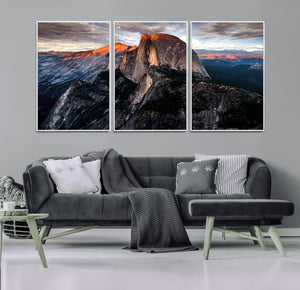 Half Dome Yosemite Wall Art – Majestic Mountain Landscape