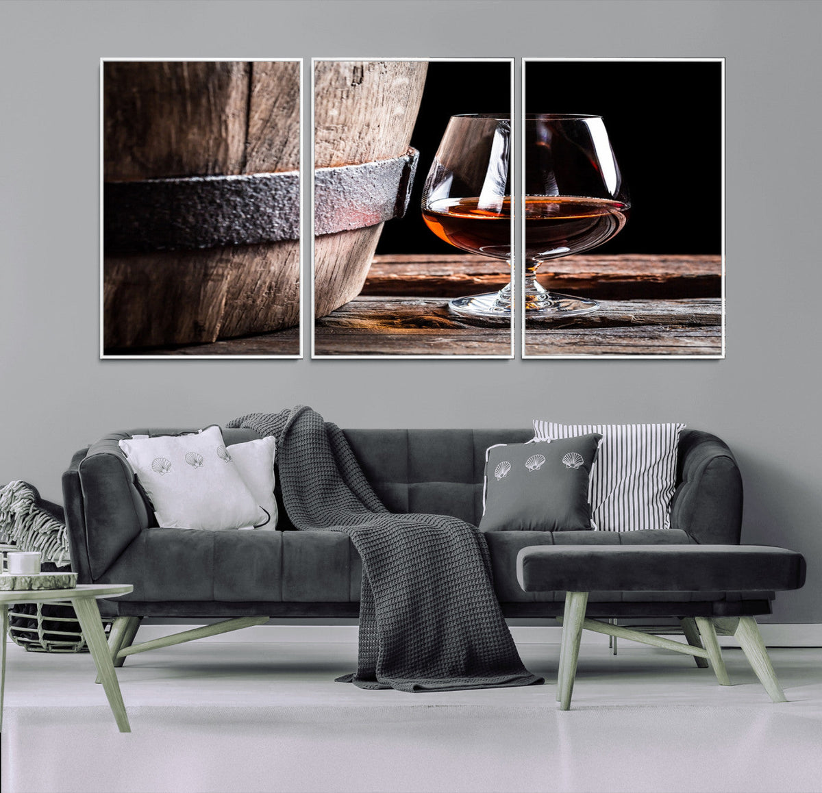 Scots Whiskey Wall Art Canvas Print