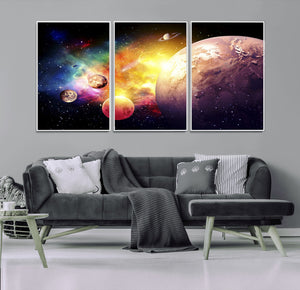 Space and Galaxy Canvas Print