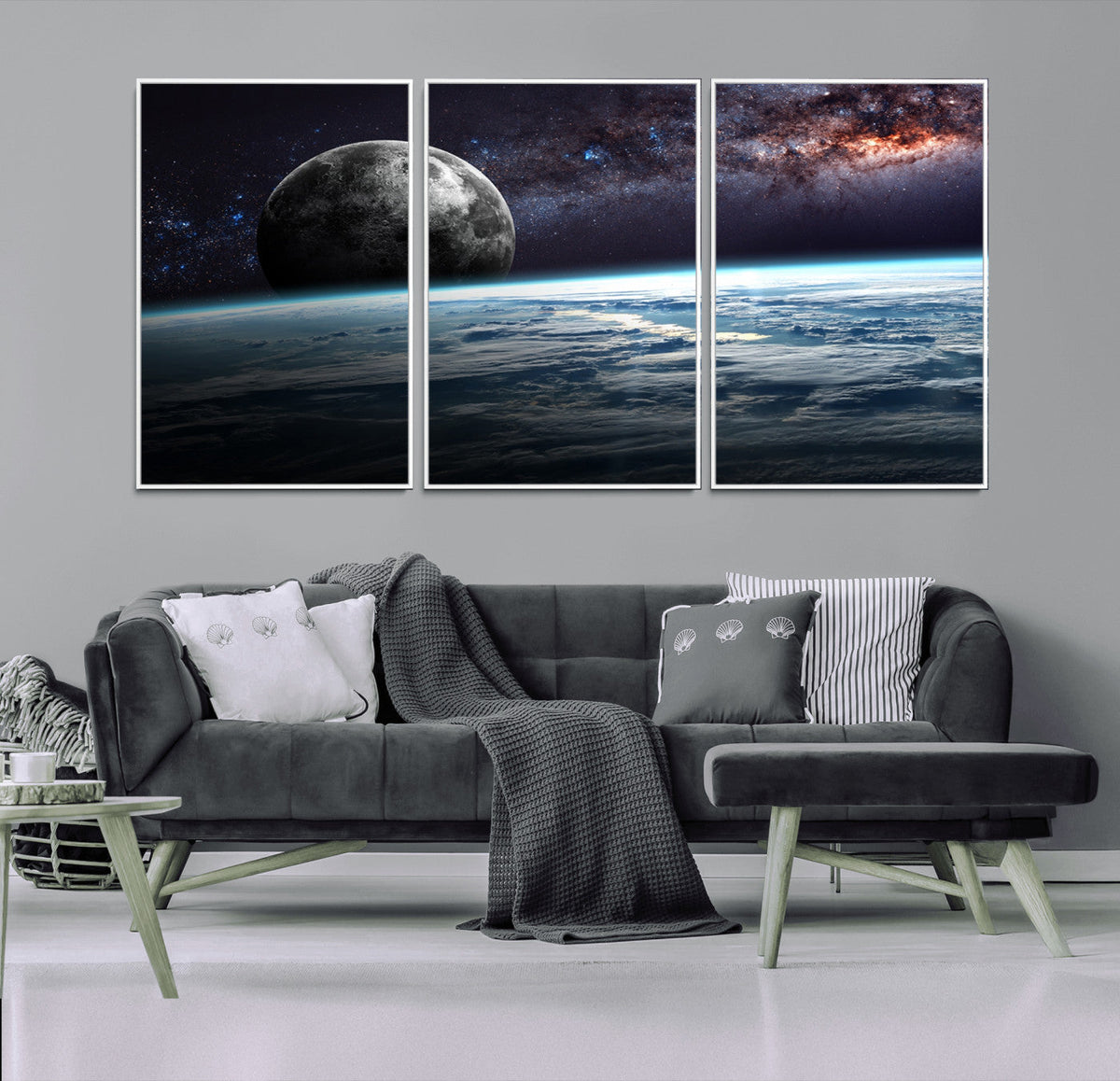 Space and Planet Canvas Print