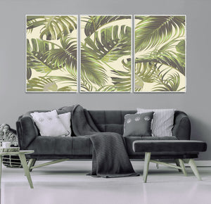Palm Leaves Canvas Print