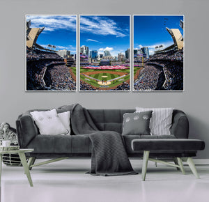 San Diego Padres Baseball Team Print - Petco Park Stadium