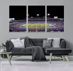 Buffalo Bills Wall Art - Buffalo Bills Stadium Canvas Print,