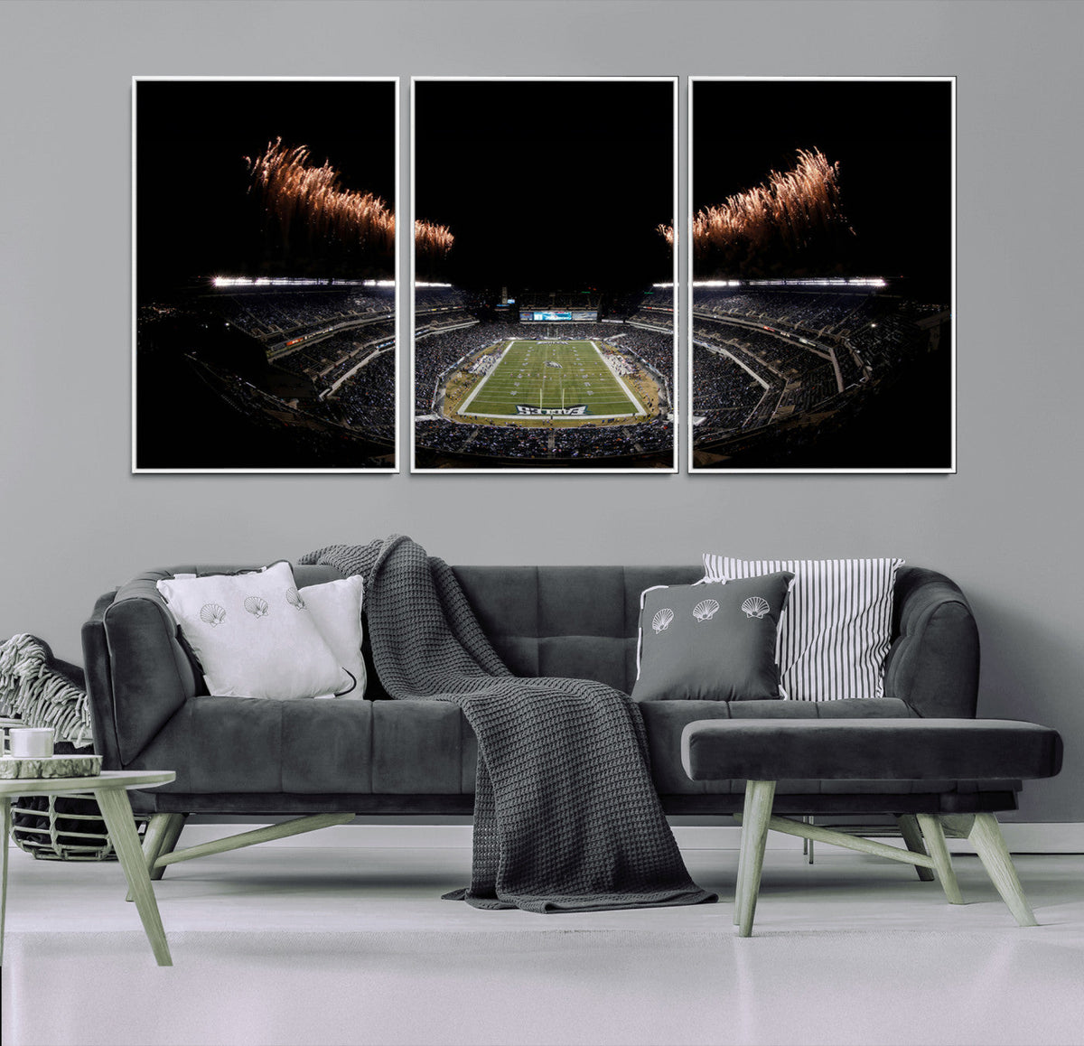 Eagles Field Stadium Wall Art | Philadelphia Eagles Football