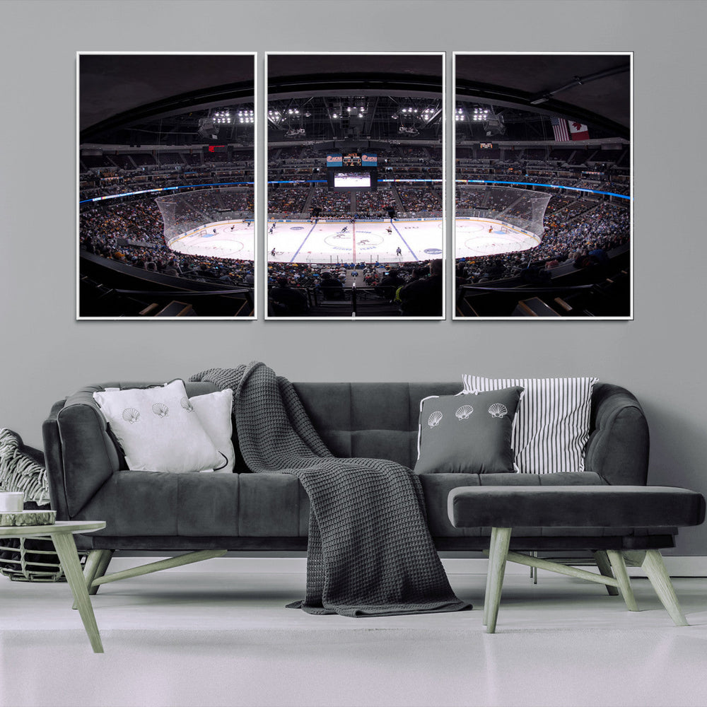 Ball Arena Denver Colorado Avalanche Hockey Team Wall Art