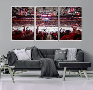 Carolina Hurricanes Ice Hockey Stadium Wall Art, Carolina