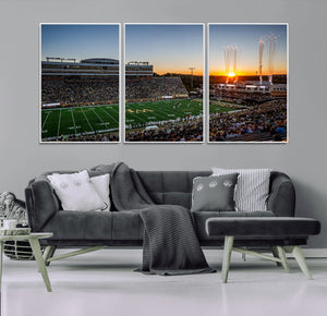 Demon Deacons Football Team Print Canvas- Winston-Salem