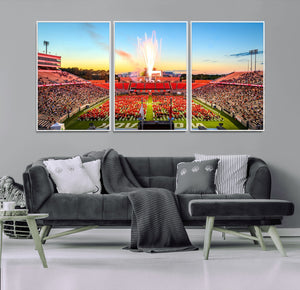 North Carolina State University Canvas Print, North Carolina