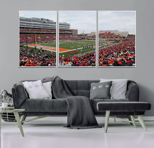 University of Illinois Fighting Illini Football Team Print -