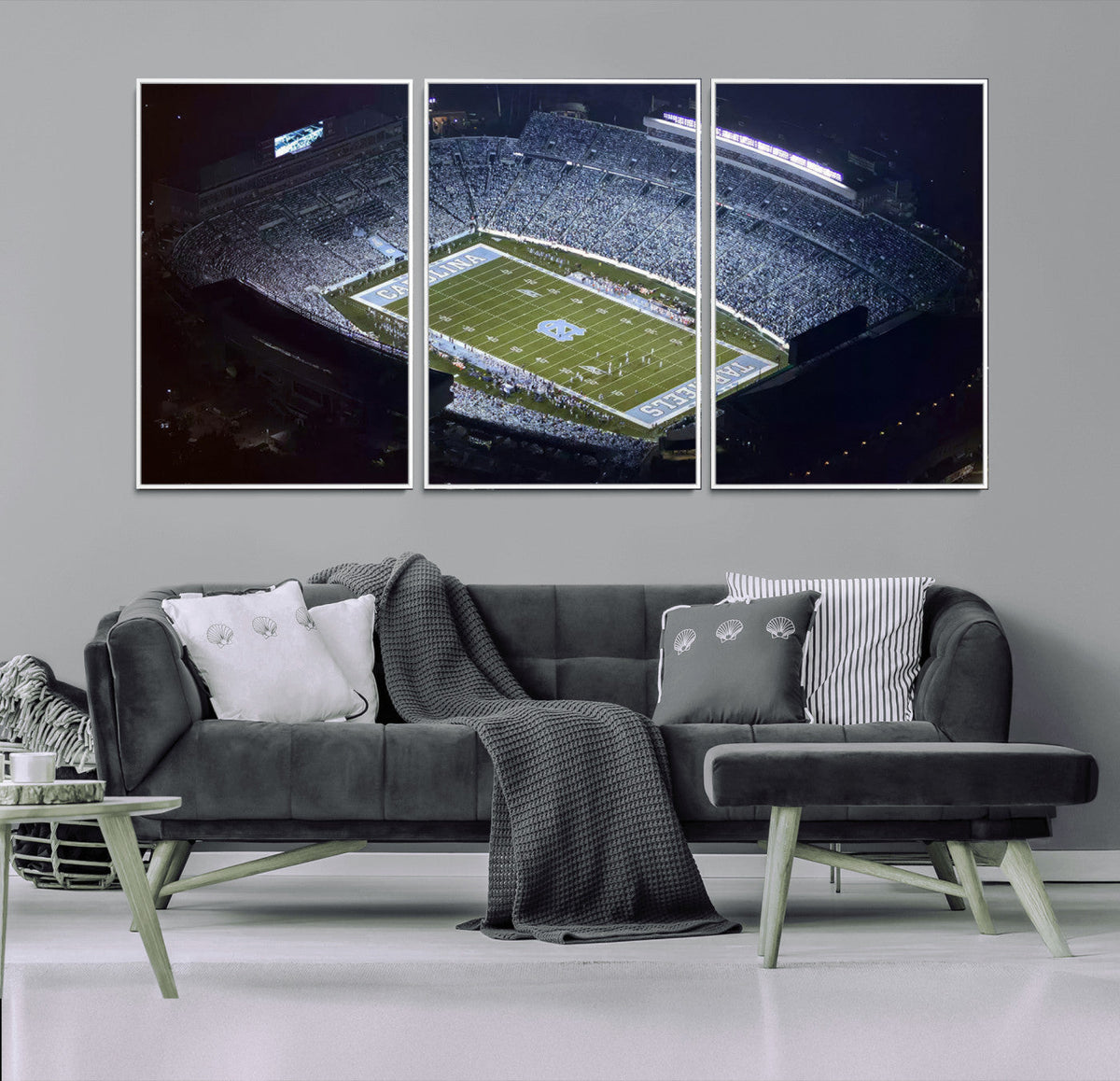 University of North Carolina Tar Heels Football Team Print -