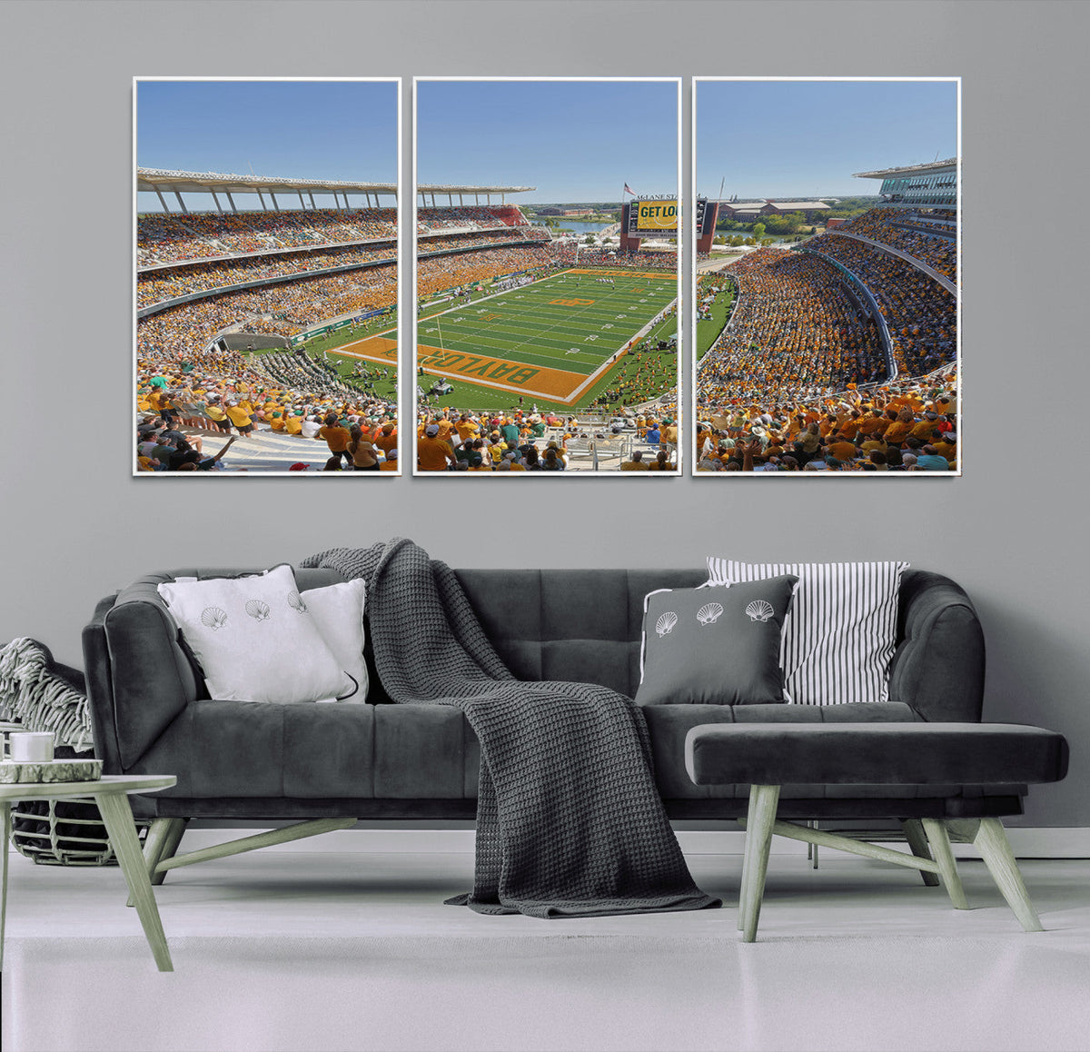 Baylor University Bears Football Team Print - Waco McLane