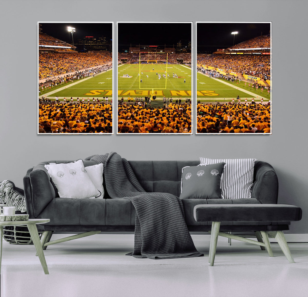 ASU Sun Devils Football Team Print - Phoenix Mountain