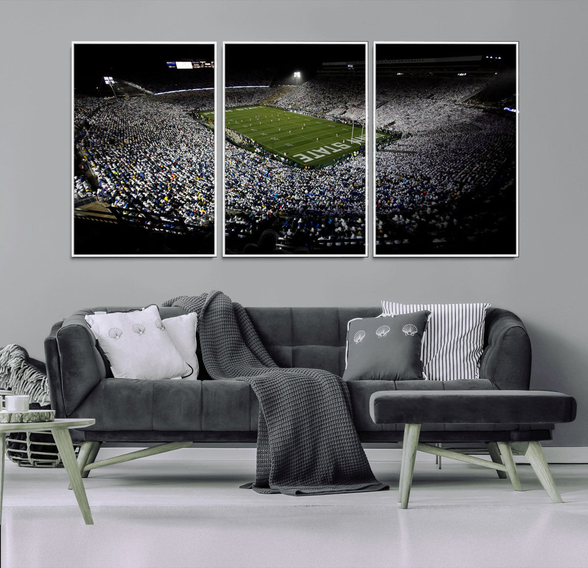 Penn State Football Stadium Wall Art - Beaver Stadium Canvas