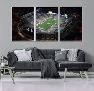 Michigan State Spartans Football Team Print - East Lansing