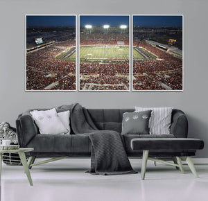 Texas Tech Red Raiders Football Team Print - Lubbock Jones