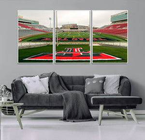 Texas Tech Red Raiders Football Team Print - Lubbock Jones