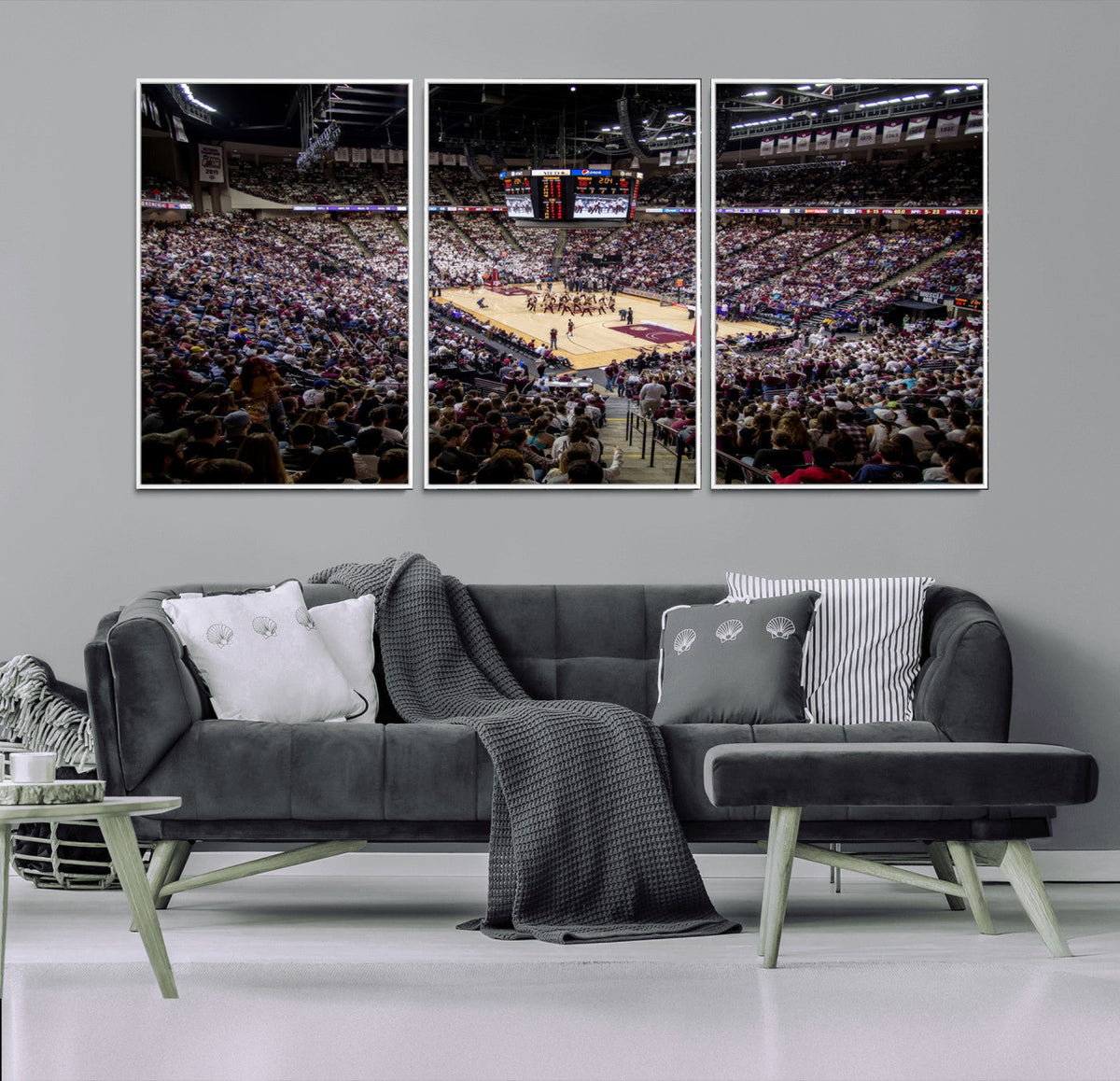 University of Nebraska Cornhuskers Basketball Team Print -