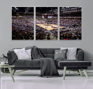 University of Nebraska Cornhuskers Basketball Team Print -