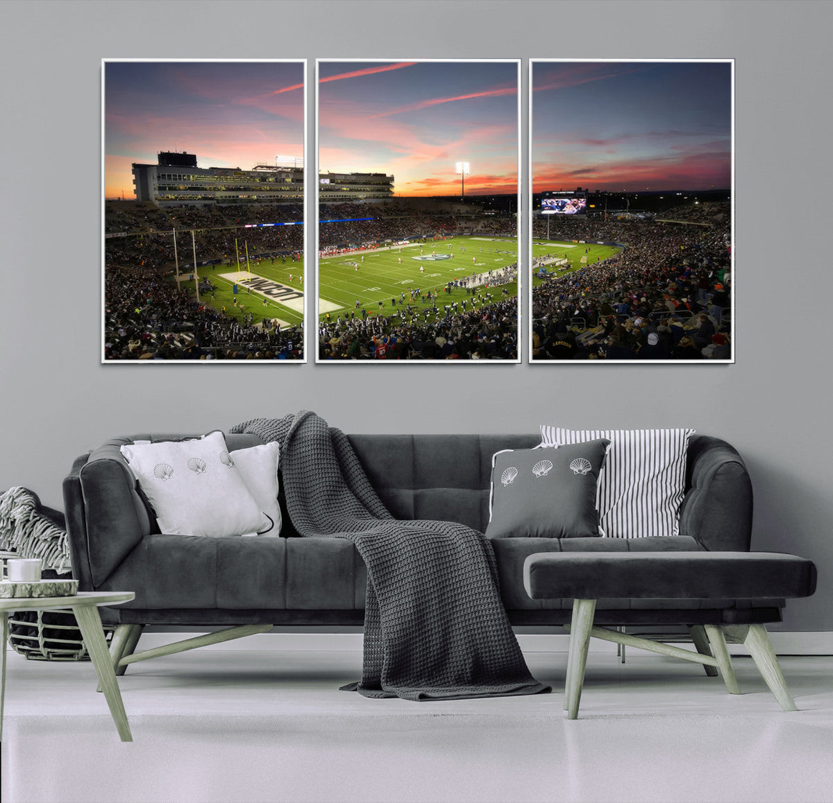 The University of Connecticut UCONN Huskies Football Team