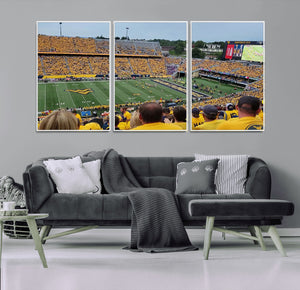 Puskar Stadium Canvas Print Wall Art - Morgantown Print -