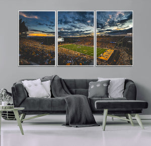 University of Wyoming Cowboys Football Team Print - Laramie