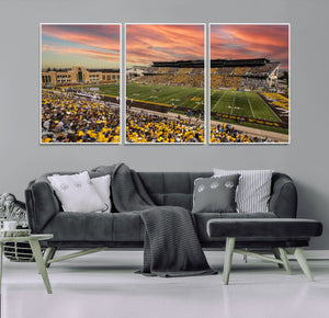 University of Wyoming Cowboys Football Team Print - Laramie