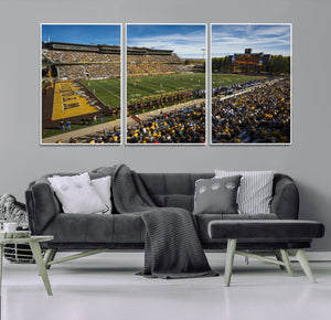 University of Wyoming Cowboys Football Team Print - Laramie