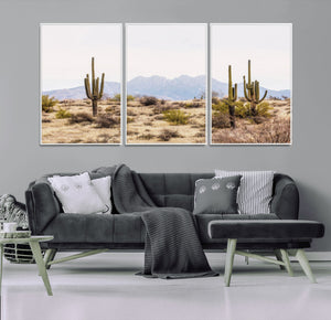 Arizona Desert Wall Art Print | Arizona Desert Canvas Print