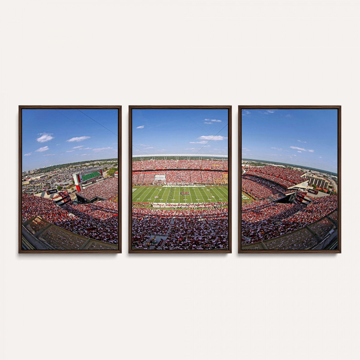 William Brice Stadium Wall Art Canvas Print – Stadium Crowd