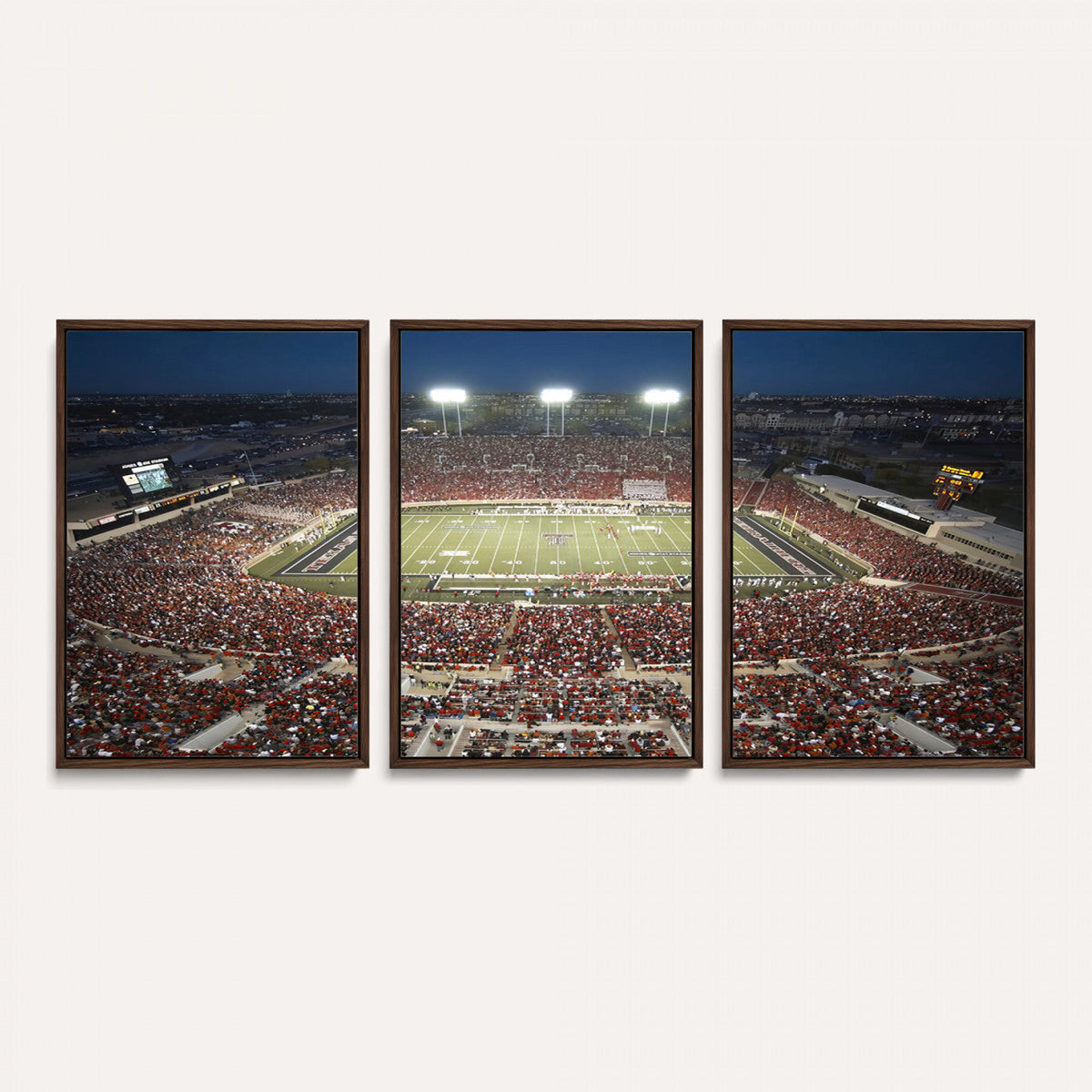 Texas Tech Red Raiders Football Team Print - Lubbock Jones