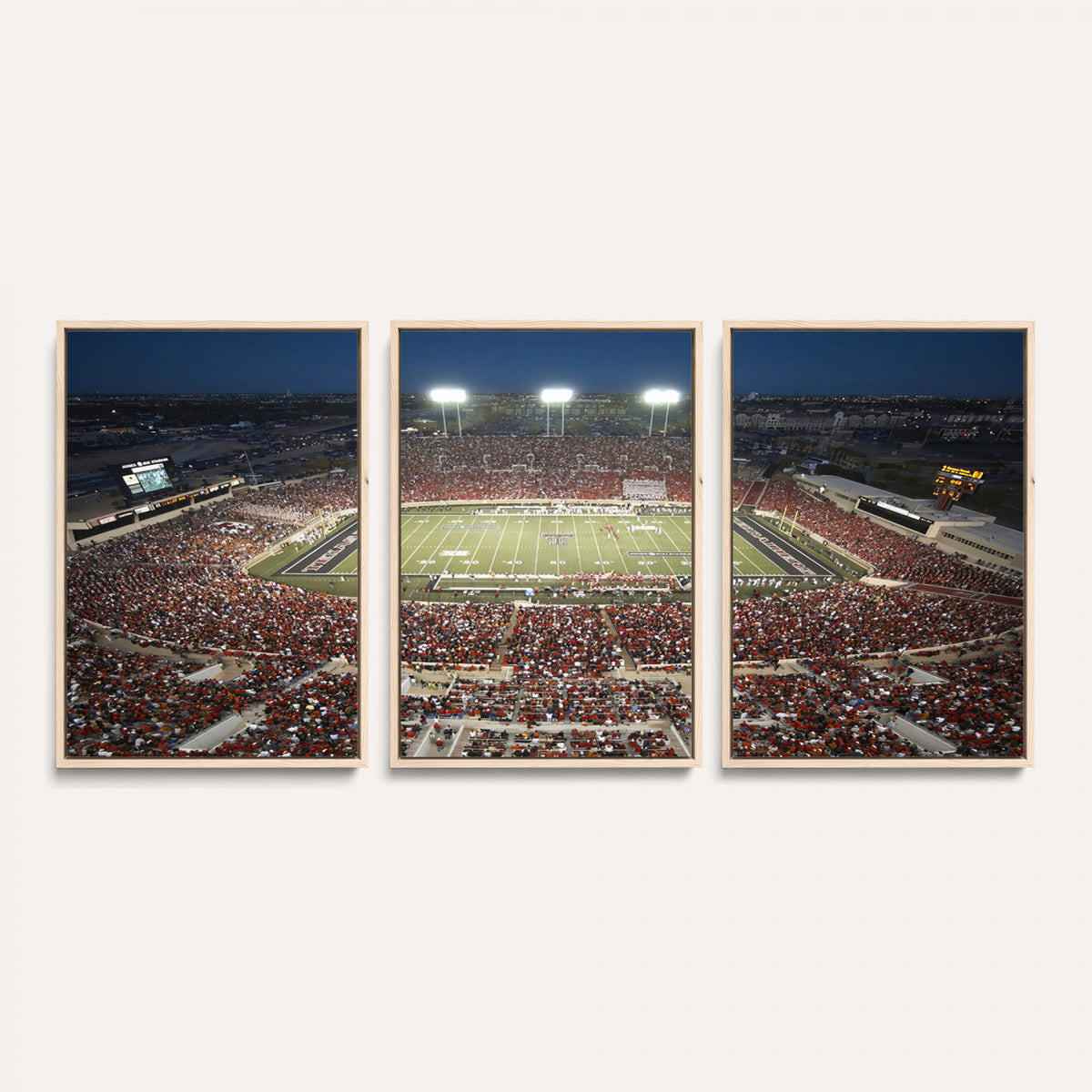 Texas Tech Red Raiders Football Team Print - Lubbock Jones