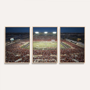 Texas Tech Red Raiders Football Team Print - Lubbock Jones