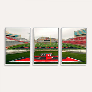 Texas Tech Red Raiders Football Team Print - Lubbock Jones