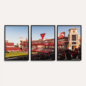 Jones AT&T Stadium Texas Tech Red Raiders Wall Art | Large