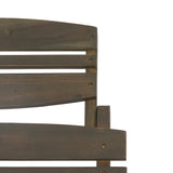 Lahaina foldable outdoor chaise lounge, grey