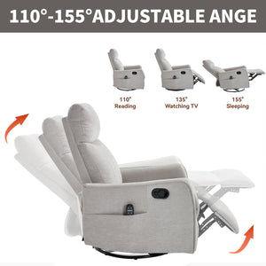 Comfortmax Swivel and Rocking Recliner