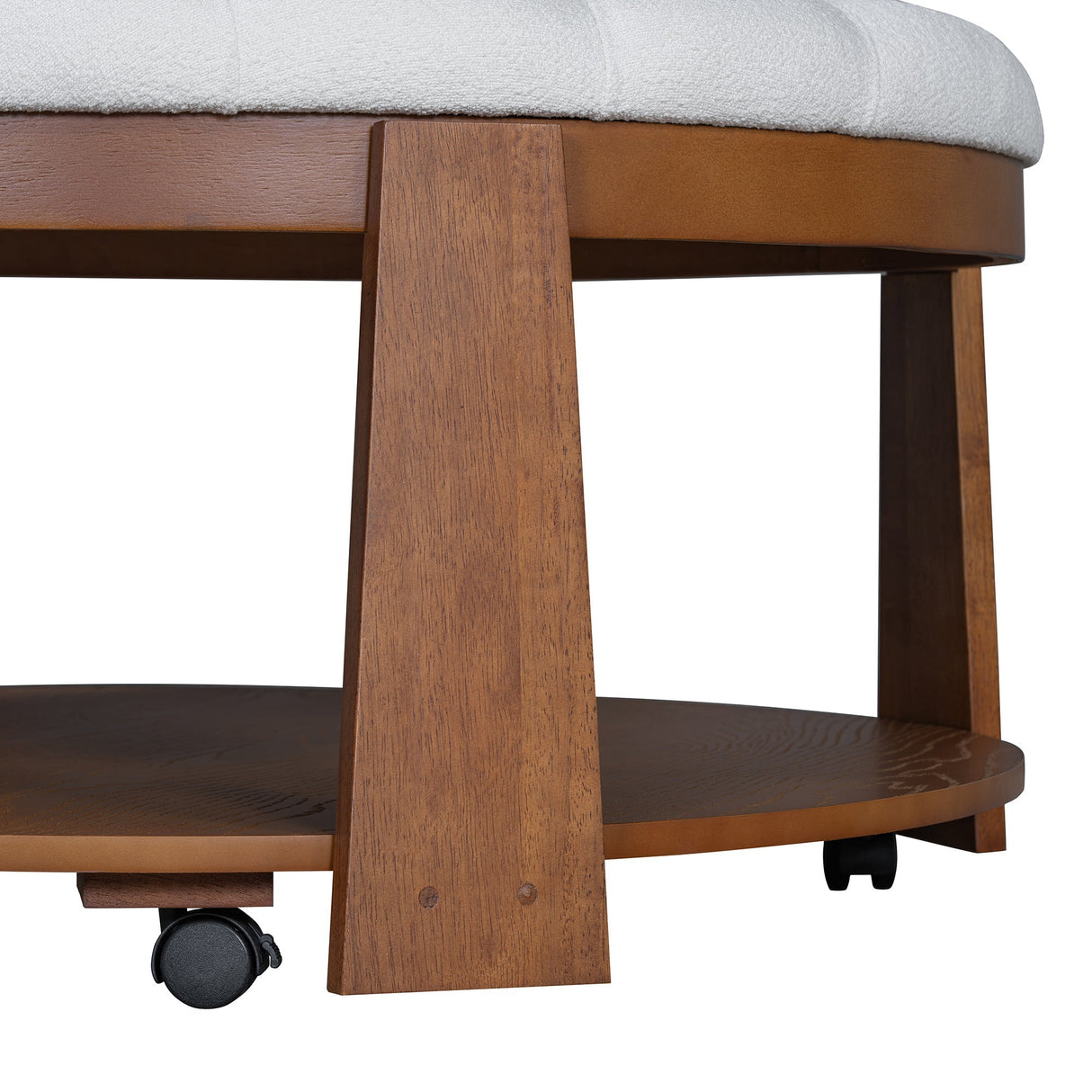 Modern Large Round Ottoman Coffee Table