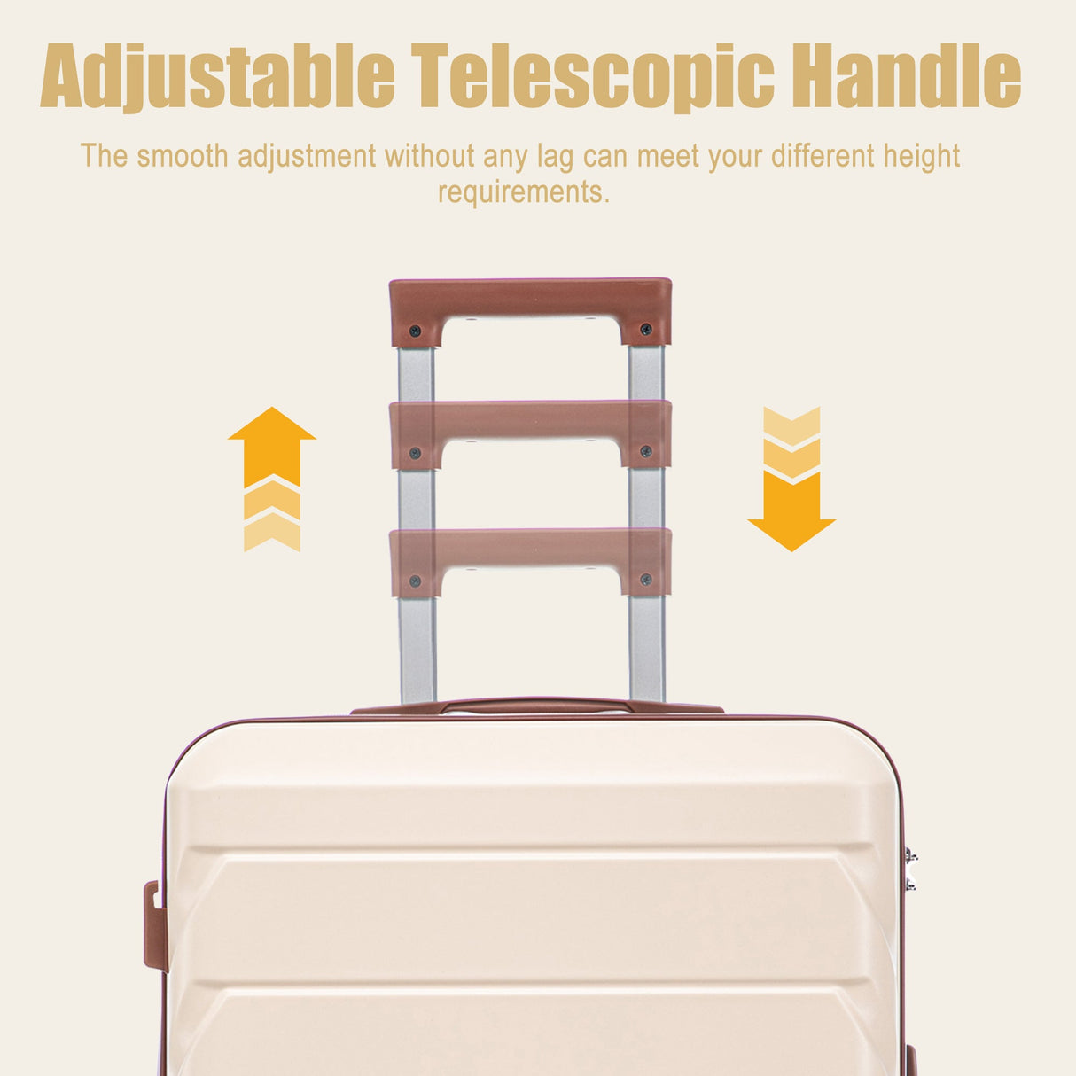 28 Inch ABS Hard Shell Large Travel Checked Luggage