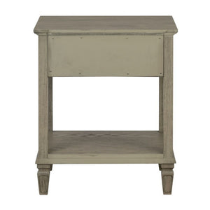 Victoria - Bedside Table With Drawer And Shelf