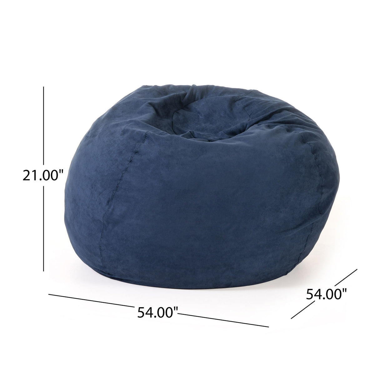 Comfortable High Density Shredded Foam Bean Bag Chair With Removable Cover