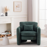 Rosewick Rounded Corner Cozy Modern Accent Chair