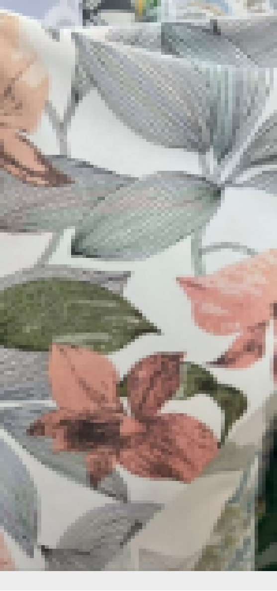2 Pack Outdoor Lumbar Pillow Covers - Blush Botanical