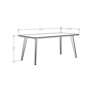 Utopia - Lacquered Coffee Table - Off White